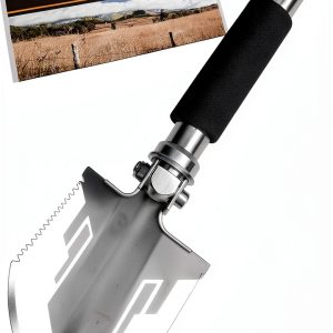 Goutime Folding Survival Shovel Multi Tool Camping Gear-0
